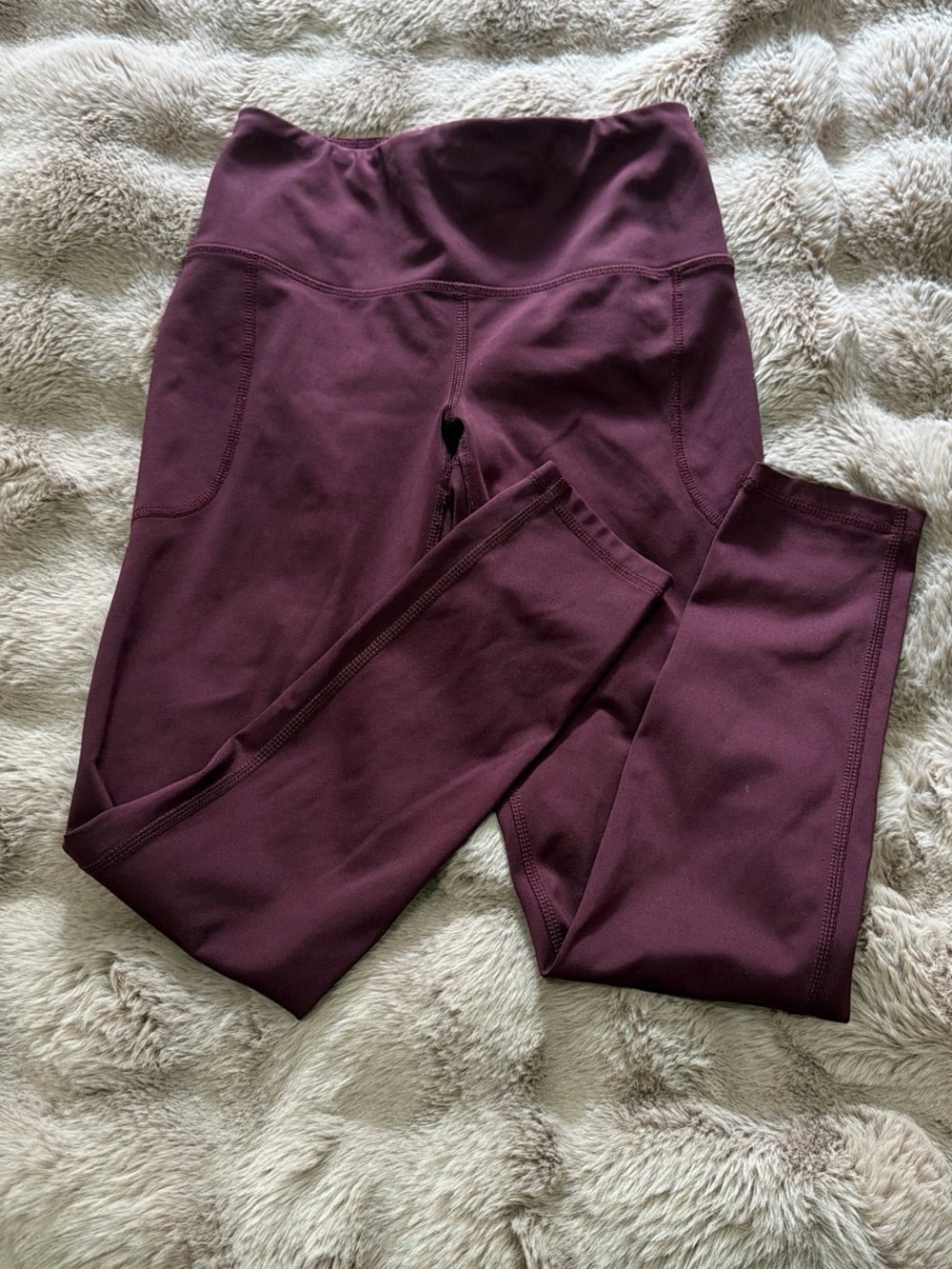 DSG Deep Plum High-Rise Active Leggings